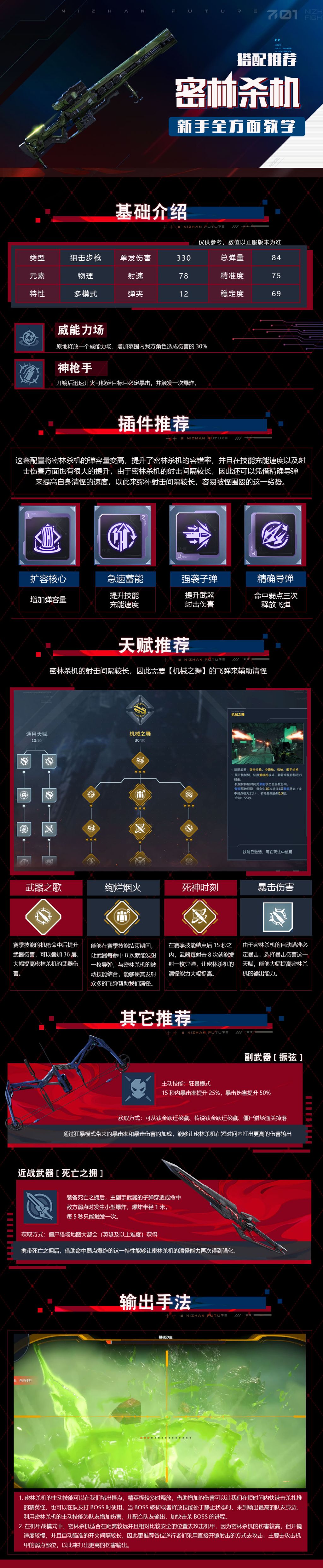 密林杀机新手全方面教学一图流