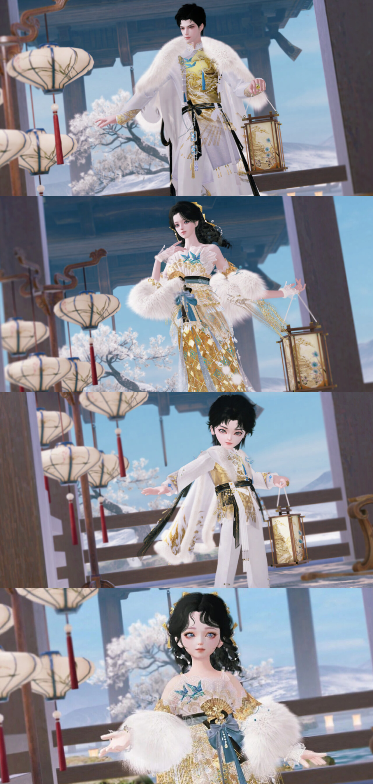 更新公告 | 晴雪节活动携全新时装温暖上新，江湖奇景与你共赏须臾浮光！