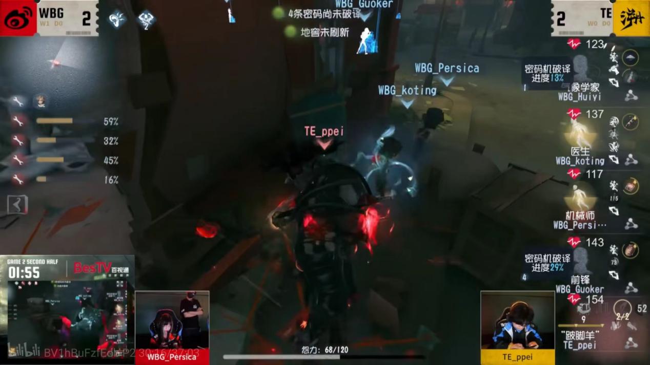 一马当先！Gr战队双线发力势不可挡领跑积分榜！——《第五人格》2025夏季赛第六周赛报发布