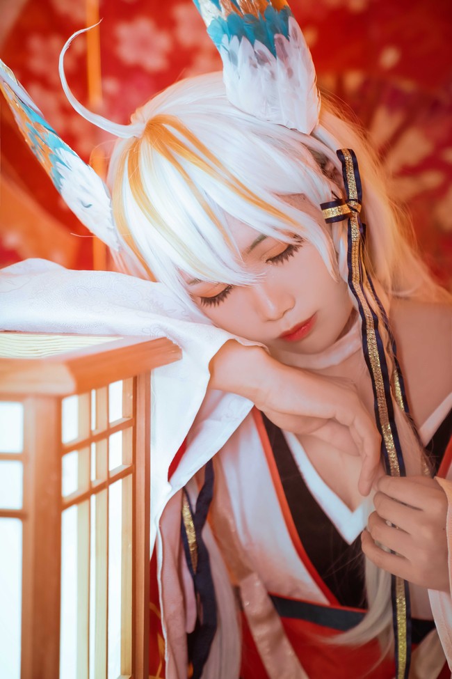 紧那罗 cos - 阴阳师-100抽送福悦座敷童子-小米游戏中心