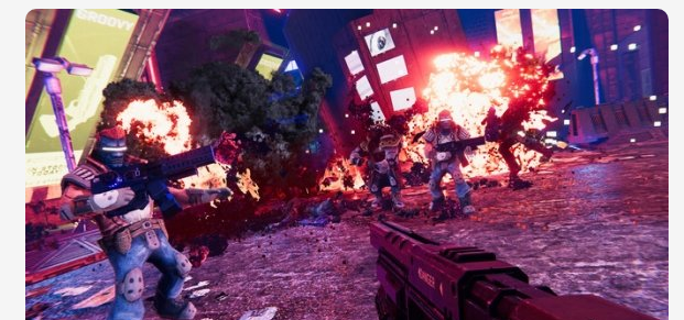 赛博朋克风动作FPS《Turbo Overkill》开启抢先体验!