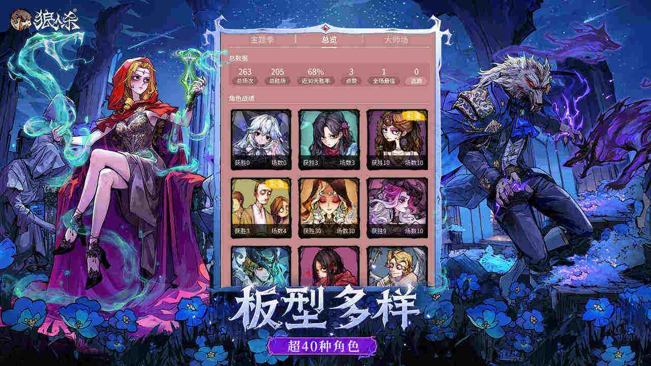 《狼人杀》身份伪装、阵营对抗，展现你的推理王者实力！