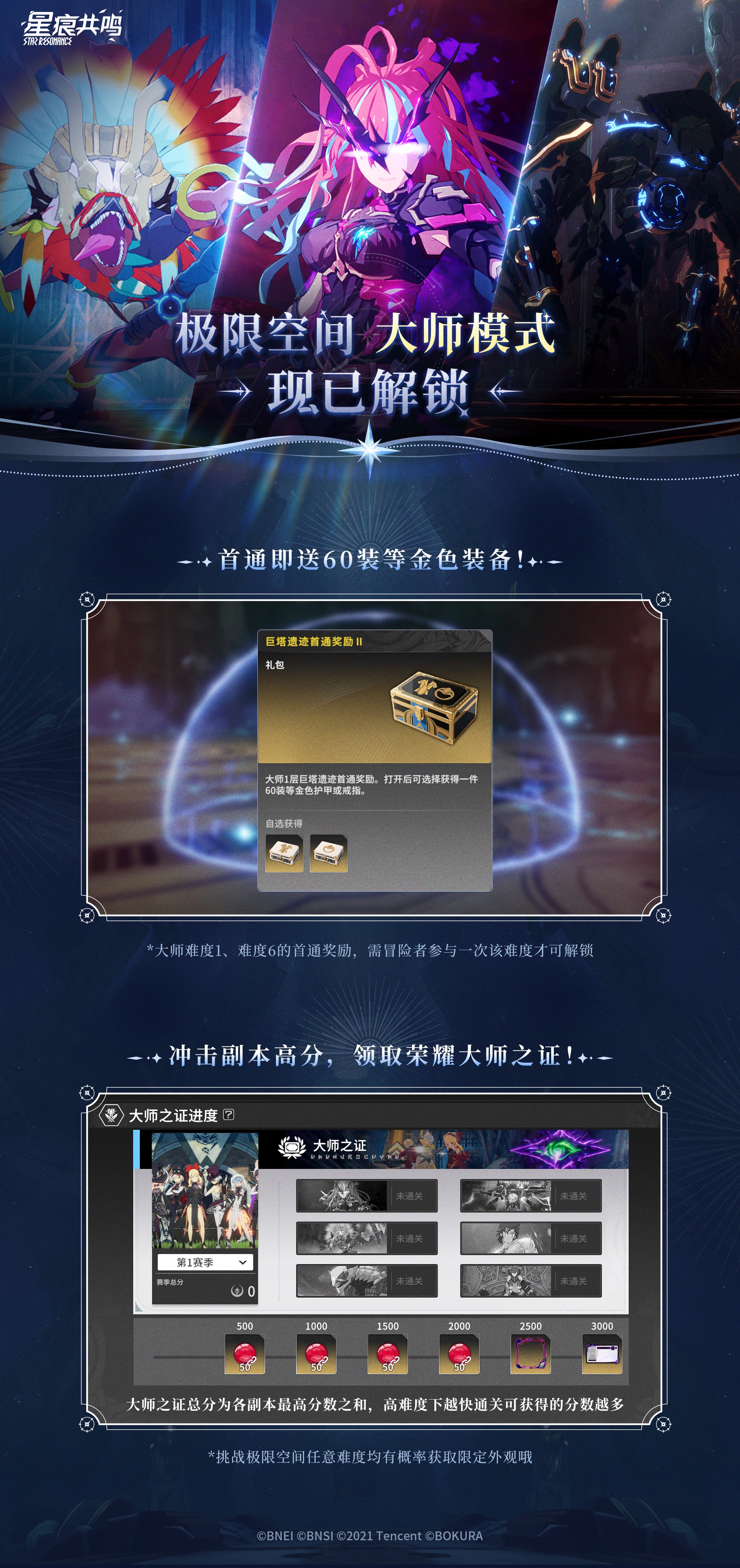 极限空间大师模式解锁！