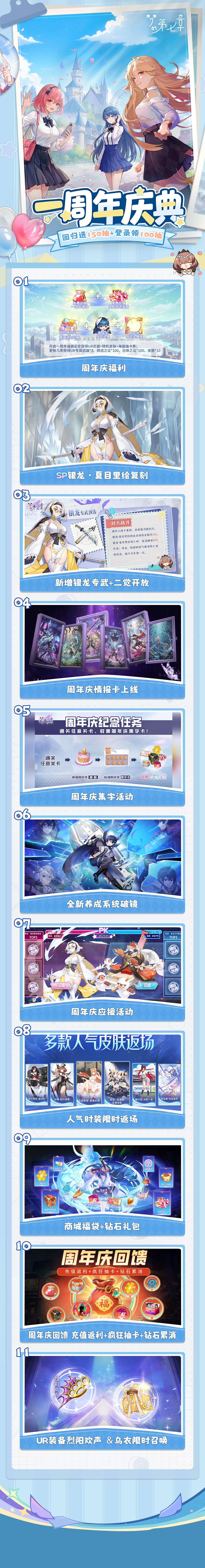 【有奖活动】预约《梦的第七章》周年庆新版本，赢鼠标垫、无双之证等豪礼！
