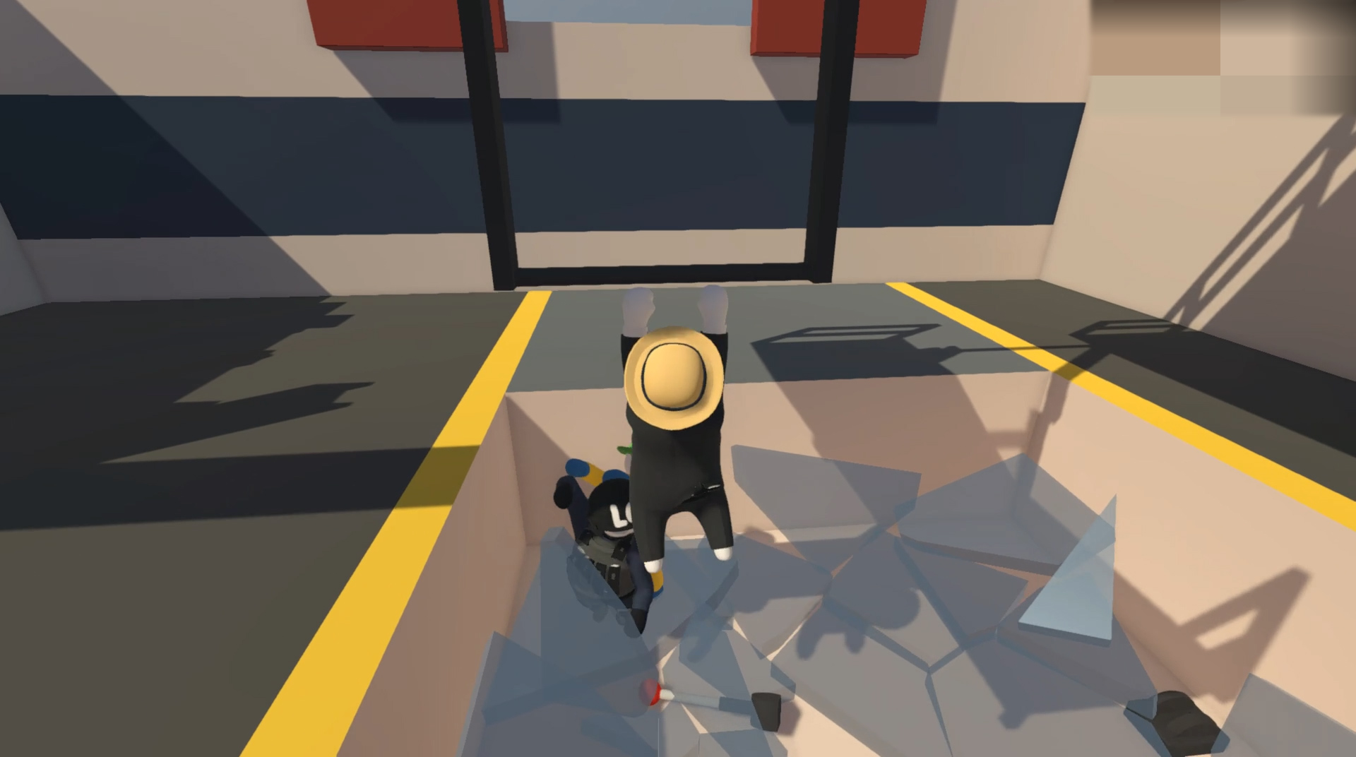 人类一败涂地玩出了基佬大乱斗的感觉 你别薅我头发呀