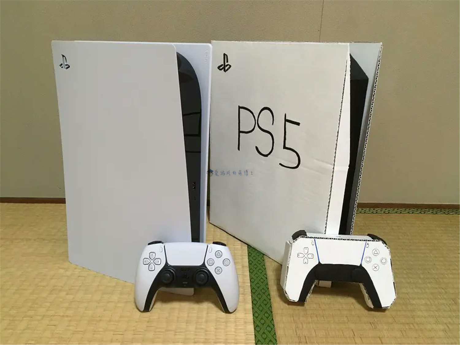 日本玩家自制纸质PS5游戏机用来望梅止渴，如今终于得偿所愿-小米游戏中心