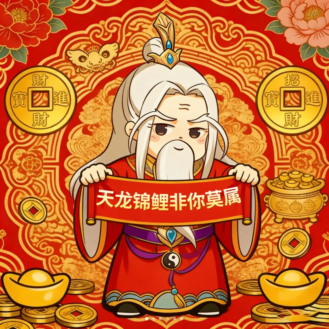 内含福利丨100 个玄凤元神等你来抽！泼天富贵已就位，谁是天龙真锦鲤？