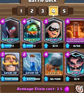 皇室战争天梯中的low卡盘点 与无脑等级压制玩法