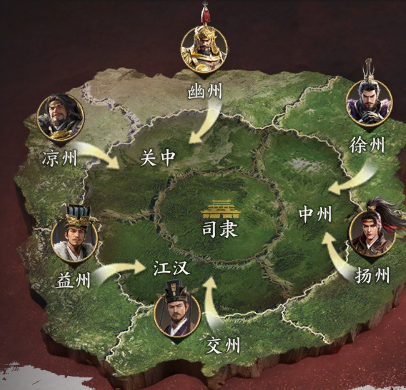 攻略丨读懂地图：群英并起，问鼎九州！