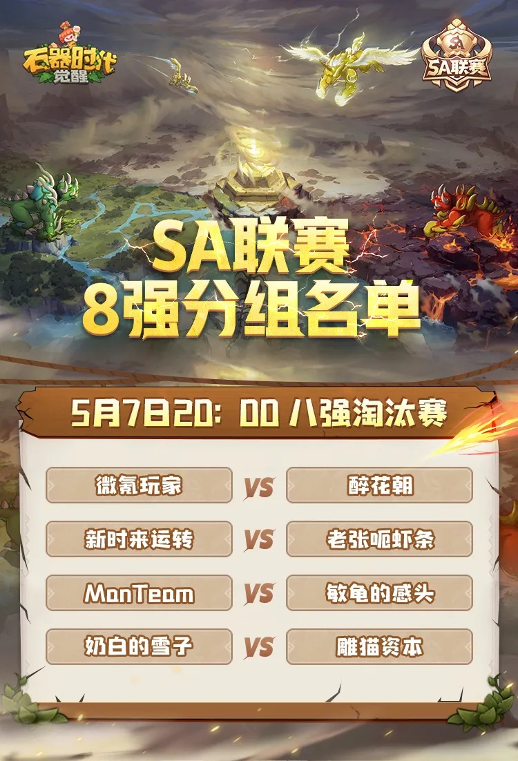 SA联赛八强淘汰赛即将开启！风云再掀谁能问鼎冠军？