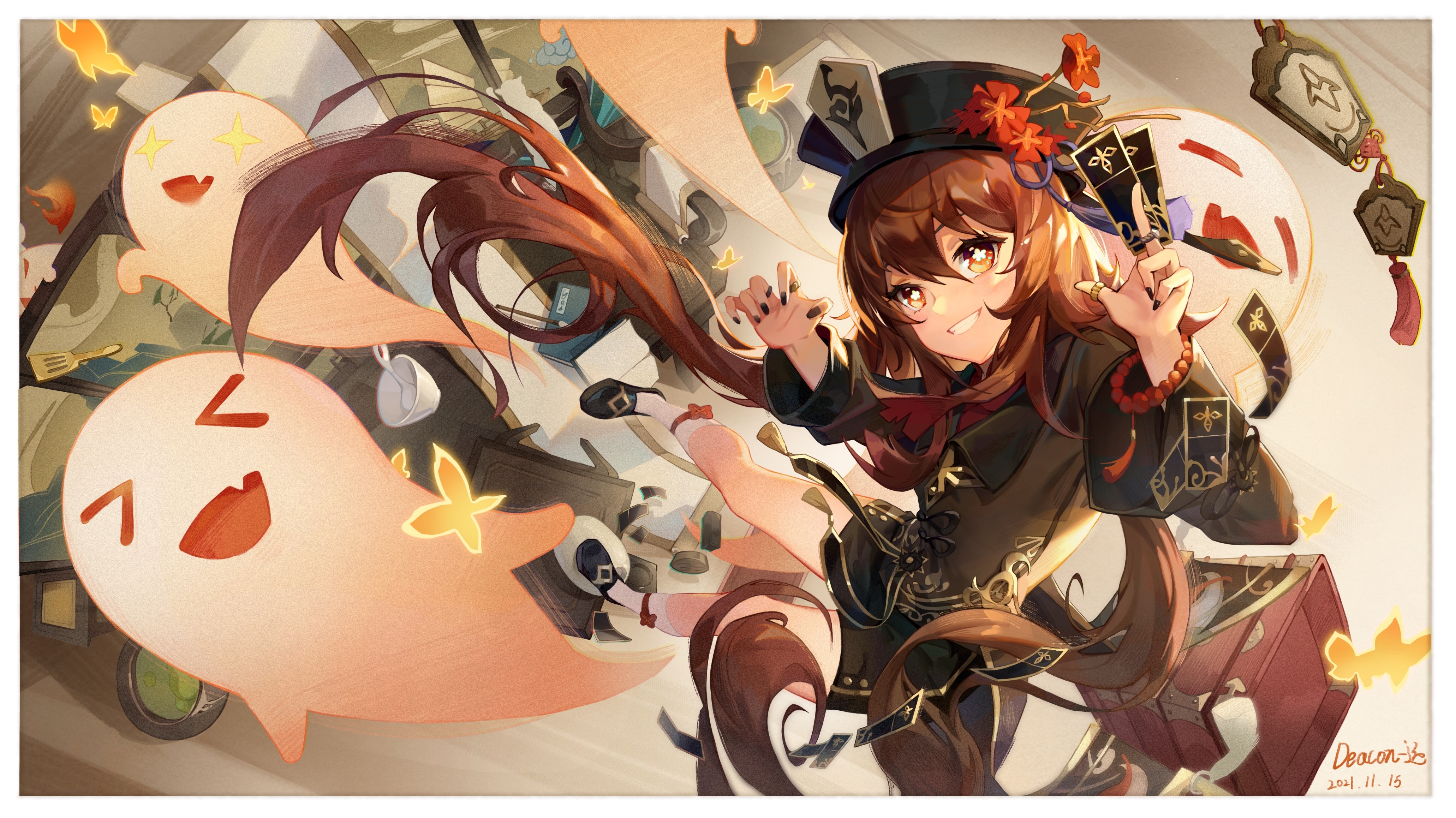 胡桃同人画-小米游戏中心