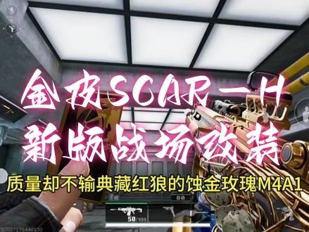 送金皮SCAR-H新版战场改装