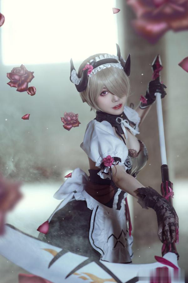 【cos正片】丽塔 暗蔷薇 - 崩坏3-第二部上线-小米游戏中心