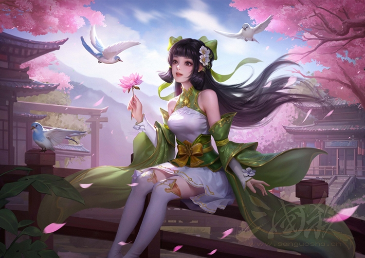 三国杀：腊尽春回*孙茹皮肤赏析