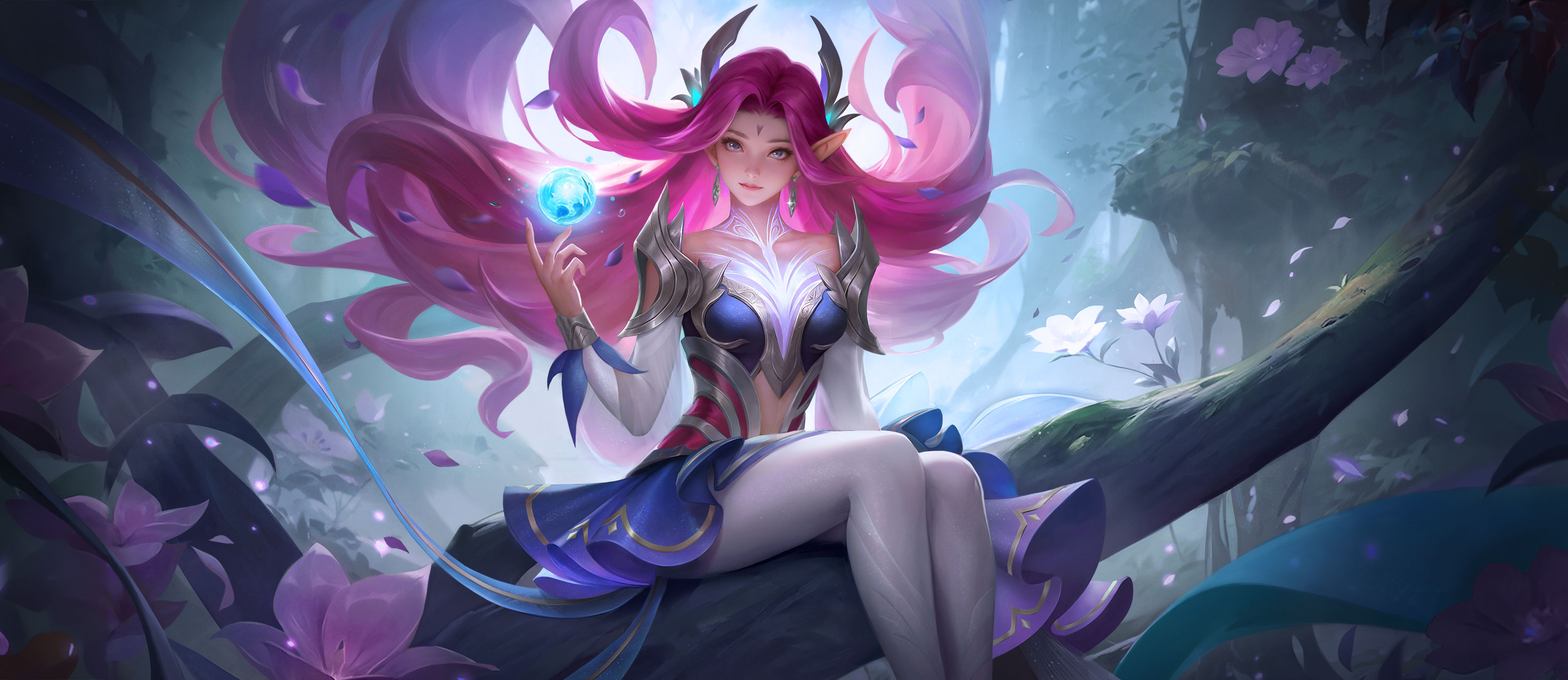 《英魂之刃》剑星爆料 l 烟岚云岫,灵曦花影!