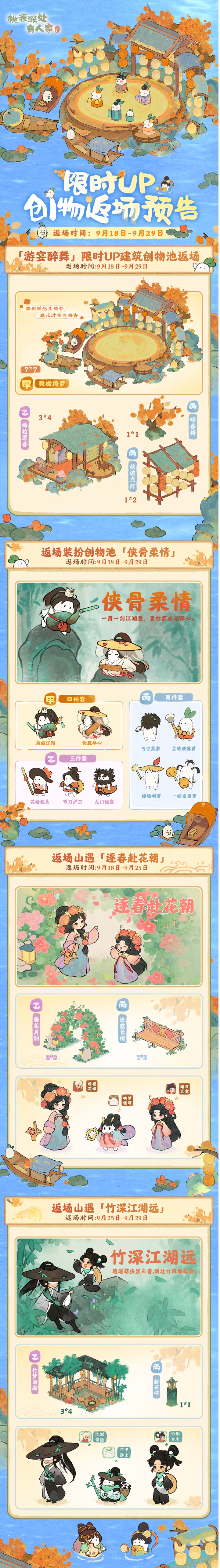 「游宴醉舞」创物池即将限时返场