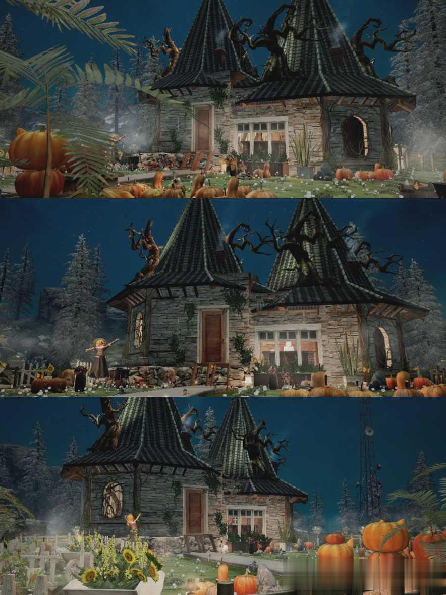 【建筑分享】哈利波特建筑仿建之海格的小屋🎃