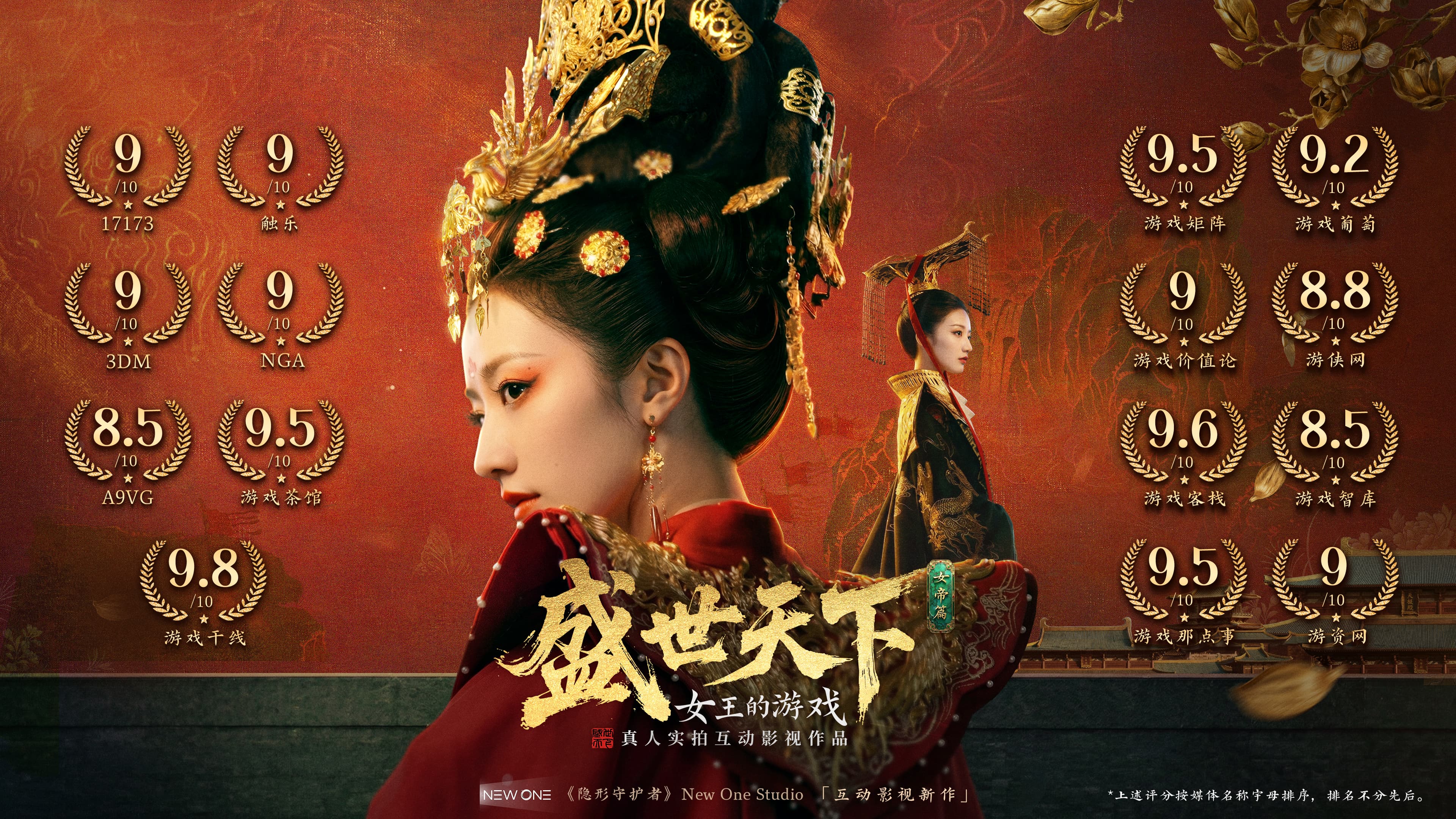 感谢大家！盛世天下女帝篇等你落子