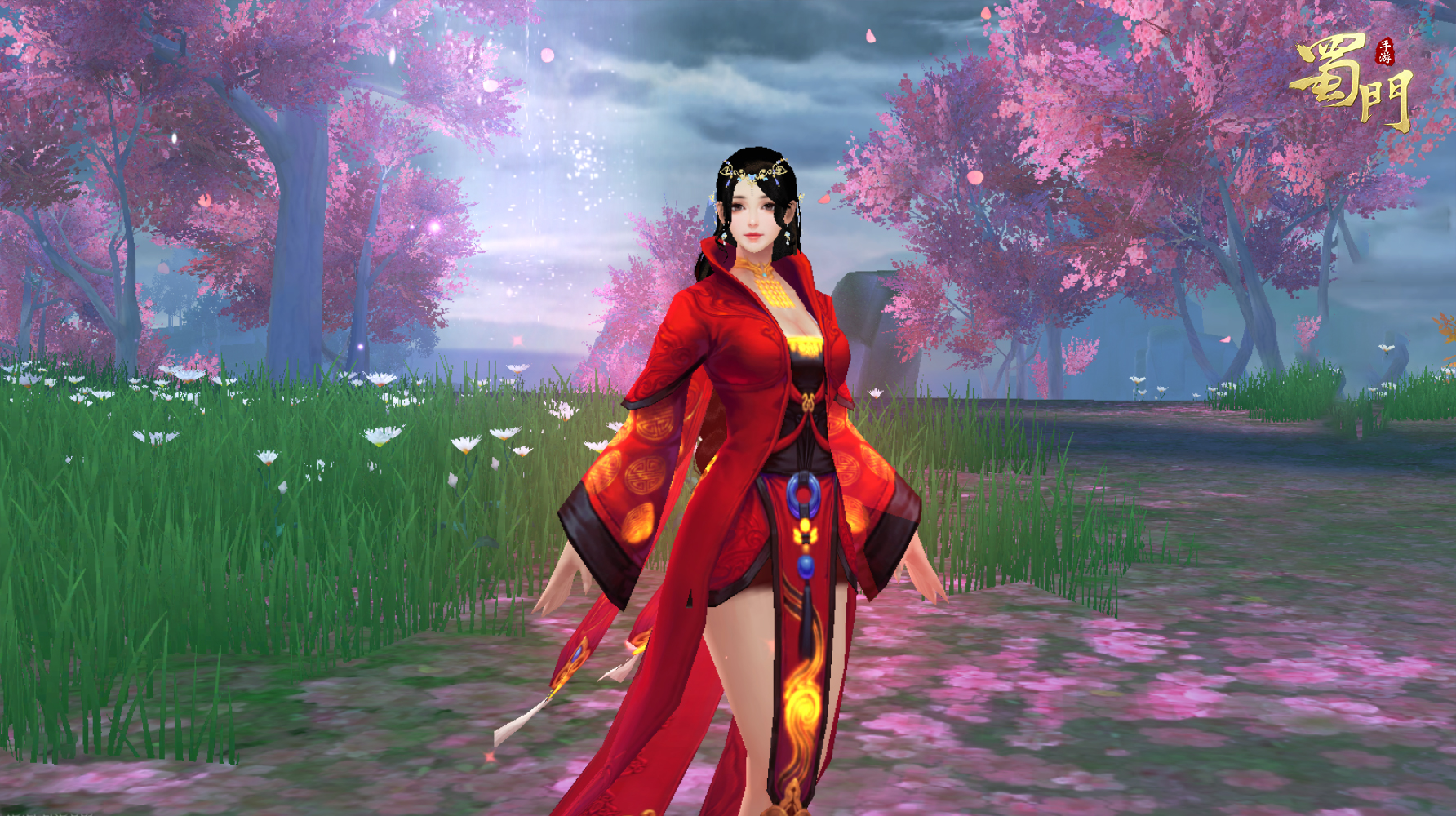 《蜀门》手游七夕告白得全新背饰，月老喊你上号啦！