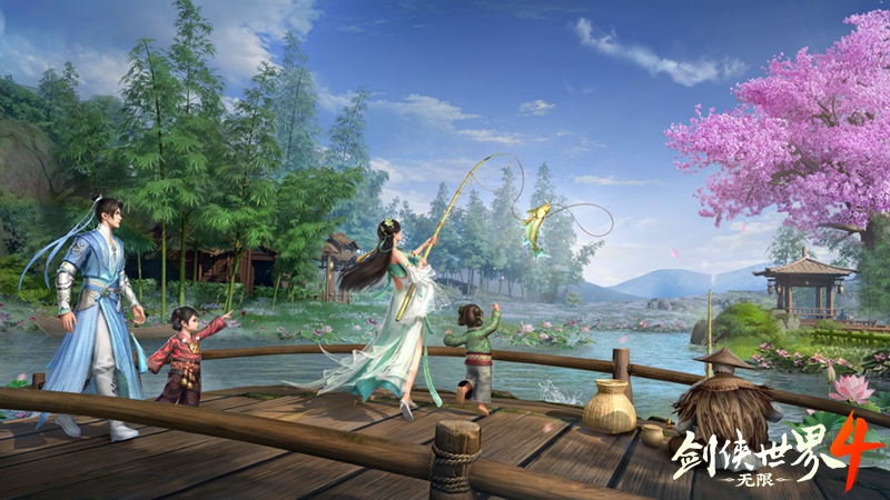 共赴剑侠情！西山居《剑侠世界4：无限》构建情义江湖人生