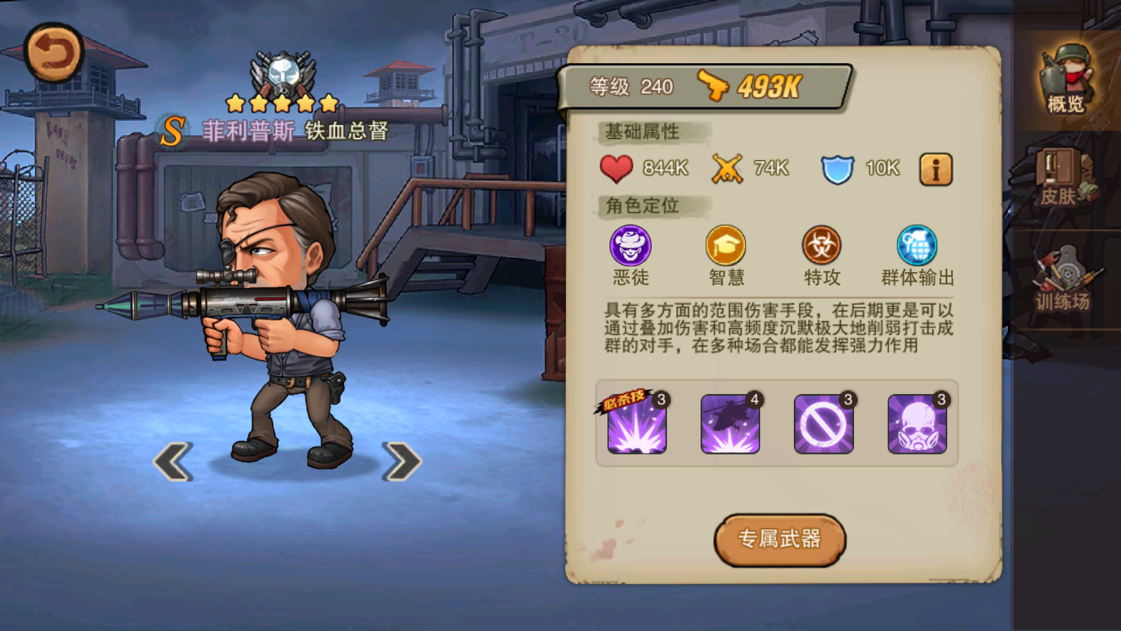 厄徒阵营角色分析