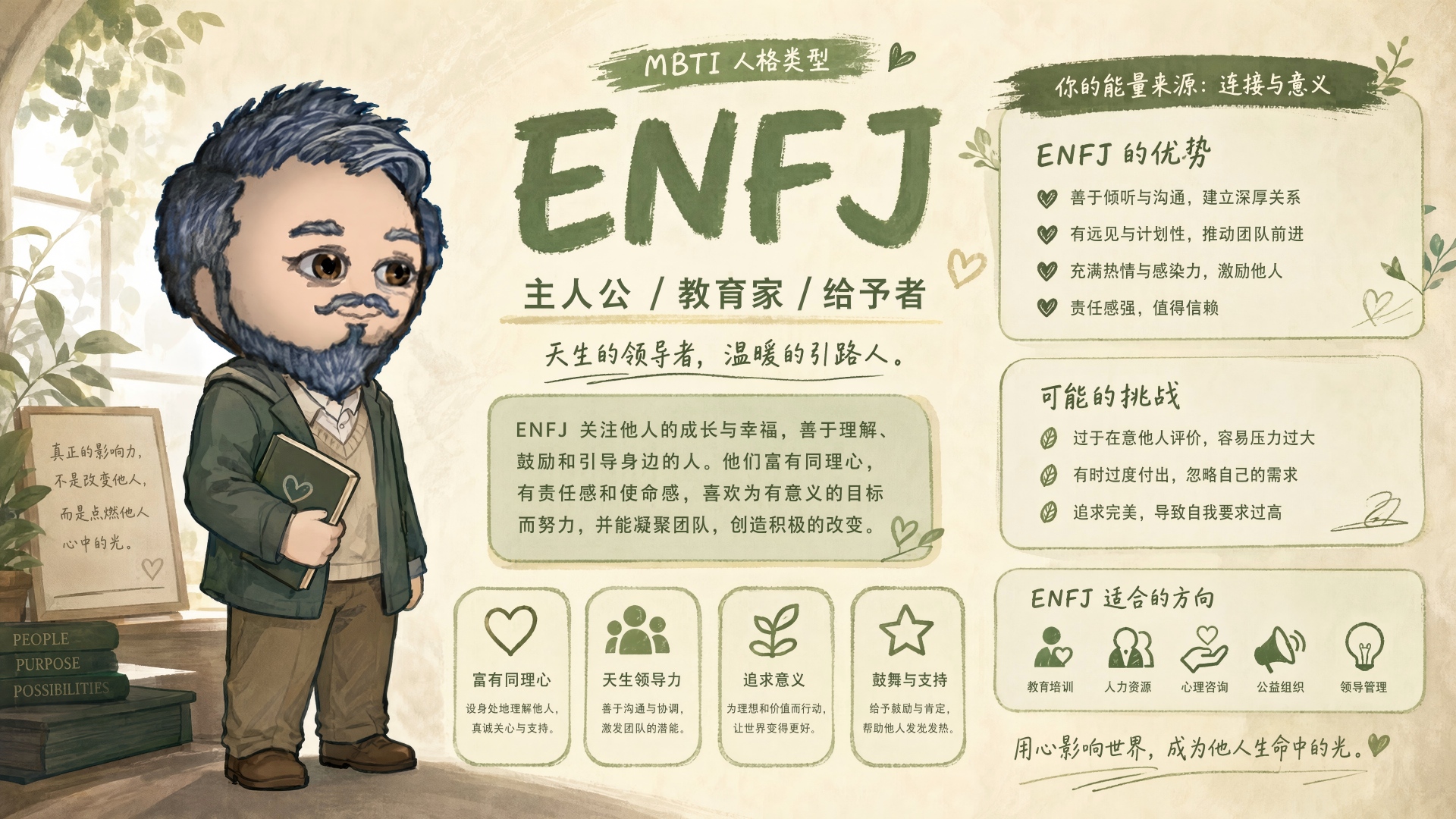 村落MBTI图鉴 | ENFJ，部落夏日染色分享