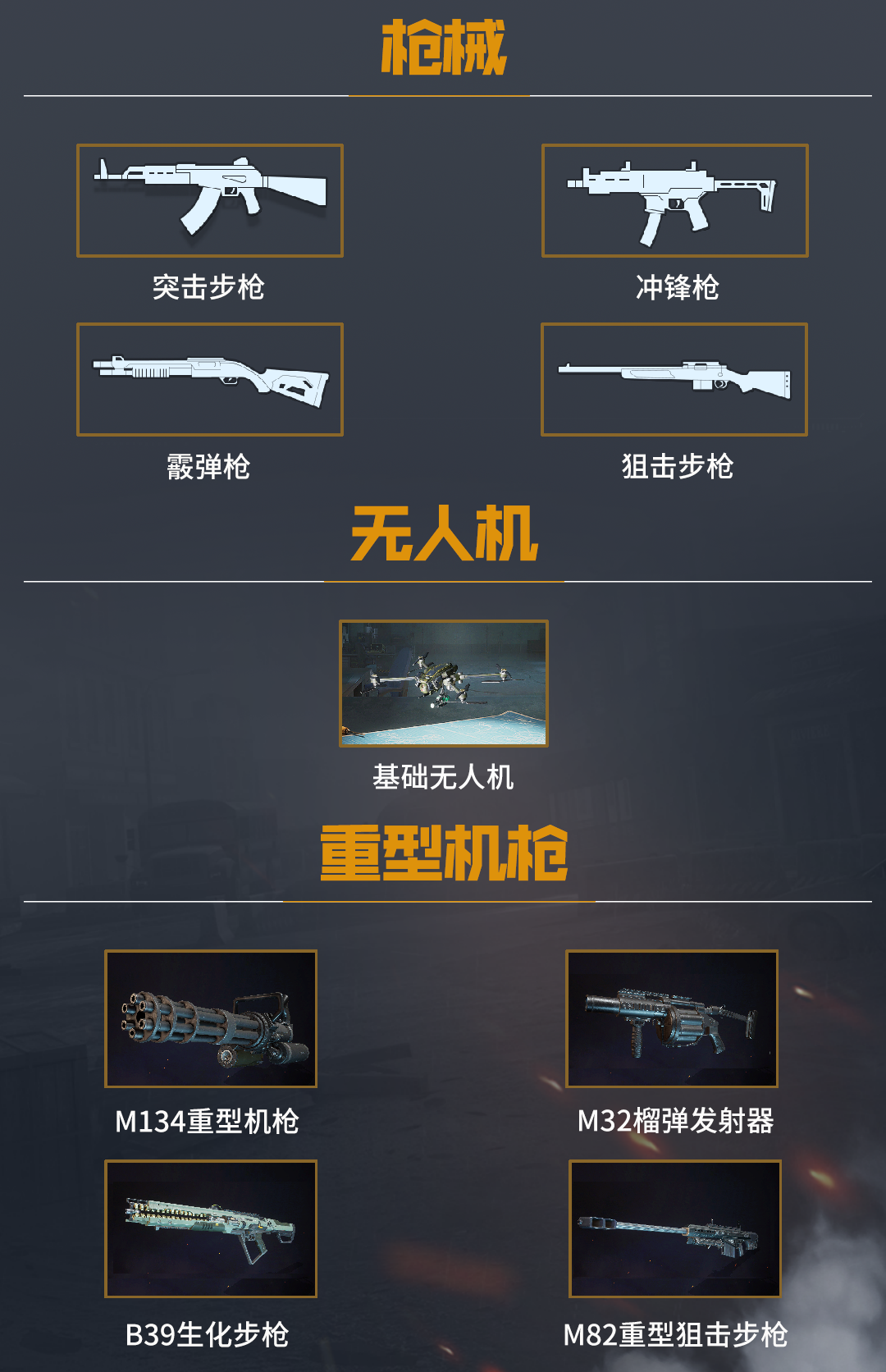 这些道具都能拿下！武器载具装备家具应有尽有