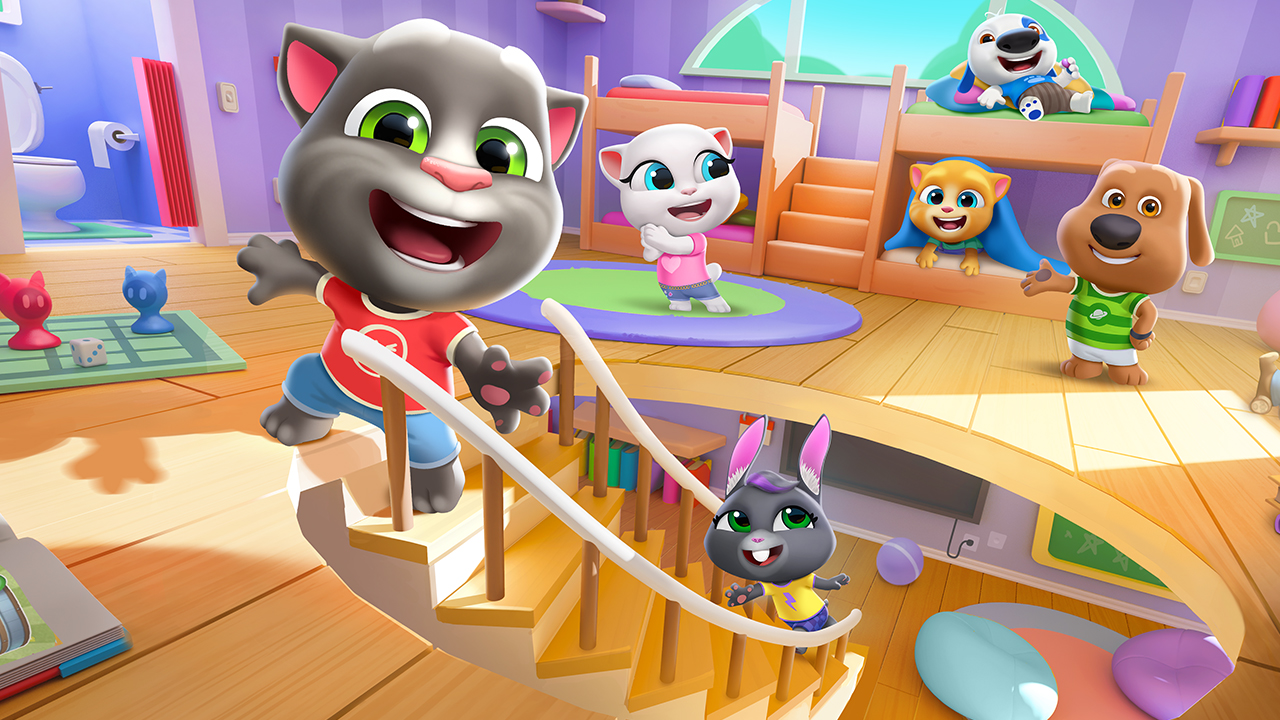 《汤姆猫总动员》3 月 17 日版本更新：新家焕新升级，欢乐空间加倍！