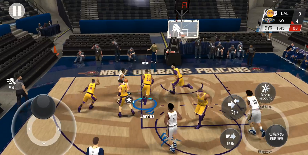 美职篮2K20：控球后卫需要找突进强势三分球能力高的位置保持得分