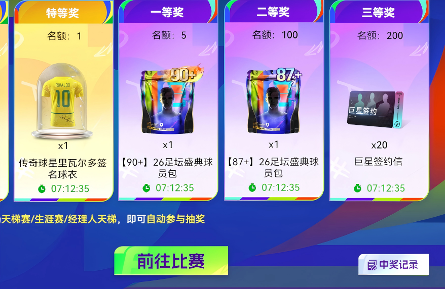 球会情报站 | 足坛盛典福利不断！收集每日一星图鉴领89+球员！