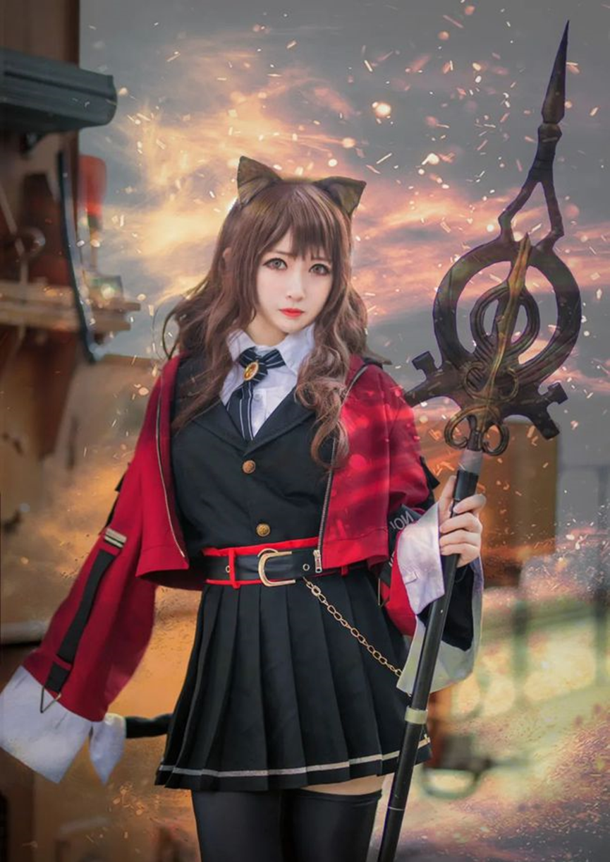 Cosplay丨《明日方舟》天火