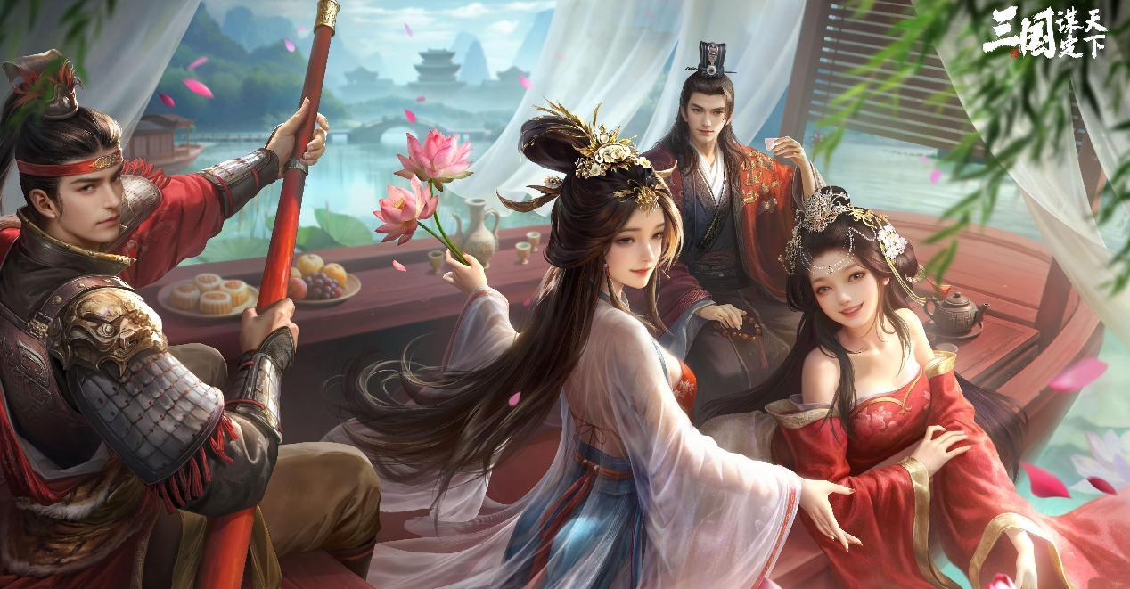 雪地作画的创意脑 游戏让你画出三国战局