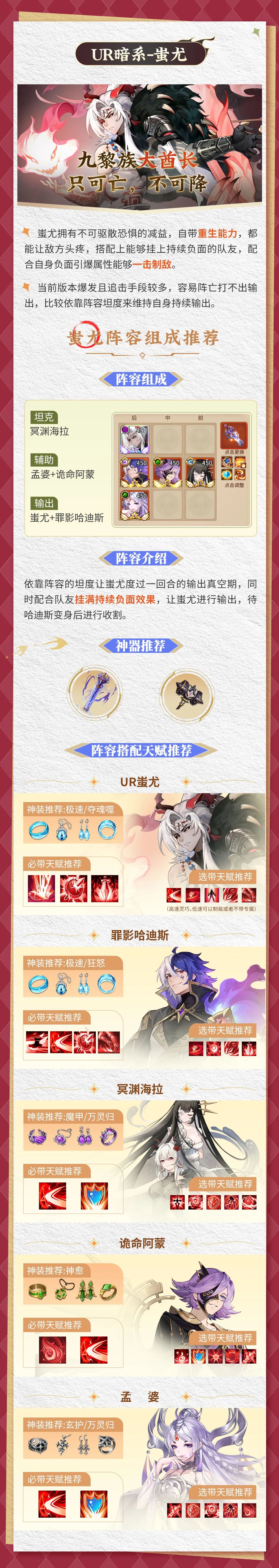 闪烁战术室 | 带你玩转UR英雄，毕业阵容一键照抄！