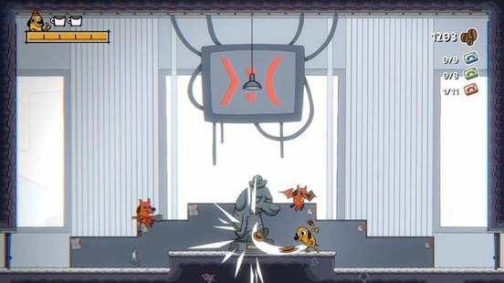 著名火灾狗表情包衍生游戏《一切都好：极限硬撑》在steam上发售