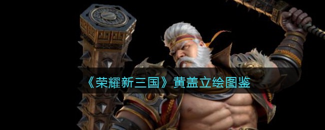 荣耀新三国黄盖立绘图鉴