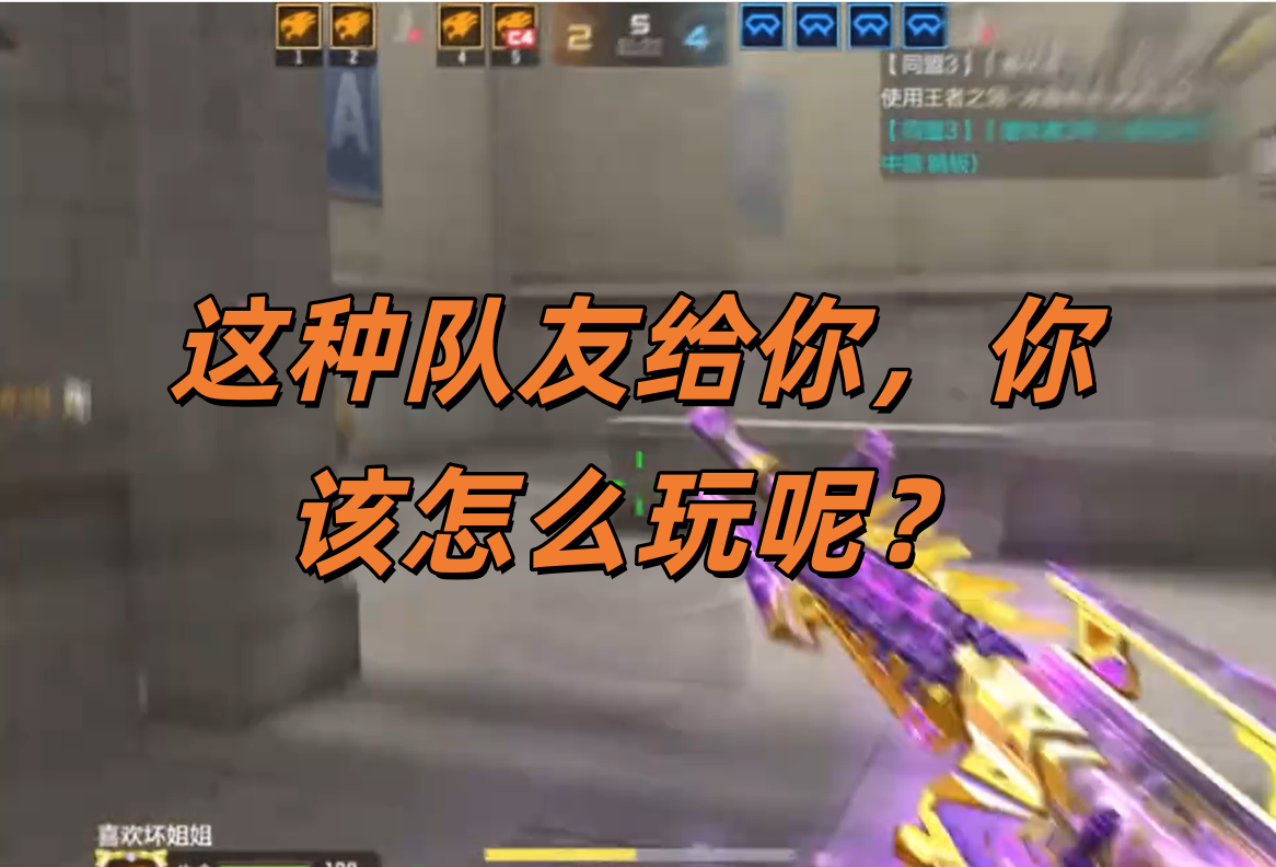 这种队友给你，你该怎么玩呢？