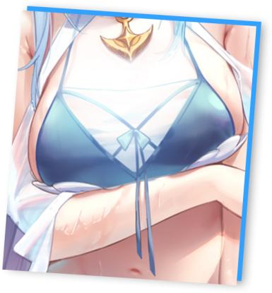 【图透竞猜】海边神秘的泳装少女