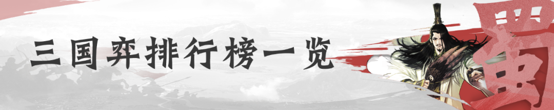 “三国弈·临兵列阵”排行榜一览，玩家心中最强武将竟是？
