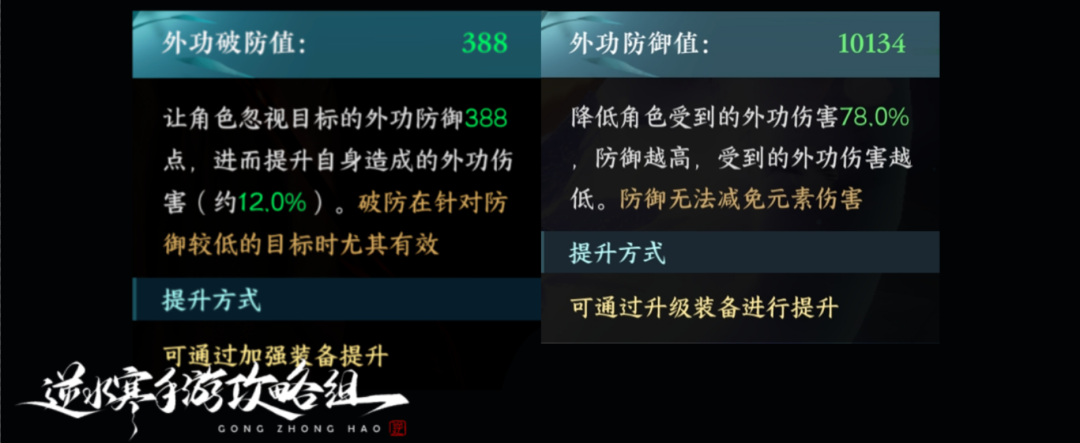 【逆水寒攻略】PVP属性分析(数值向)，比武大会必看！各属性来源一览！