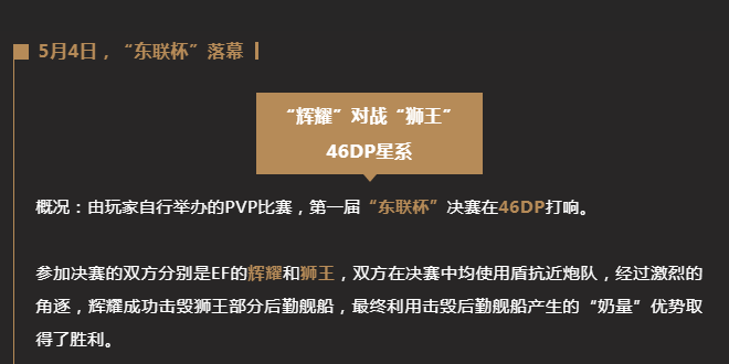 无烬文明编年史 | 群雄逐鹿，5月大事件回顾