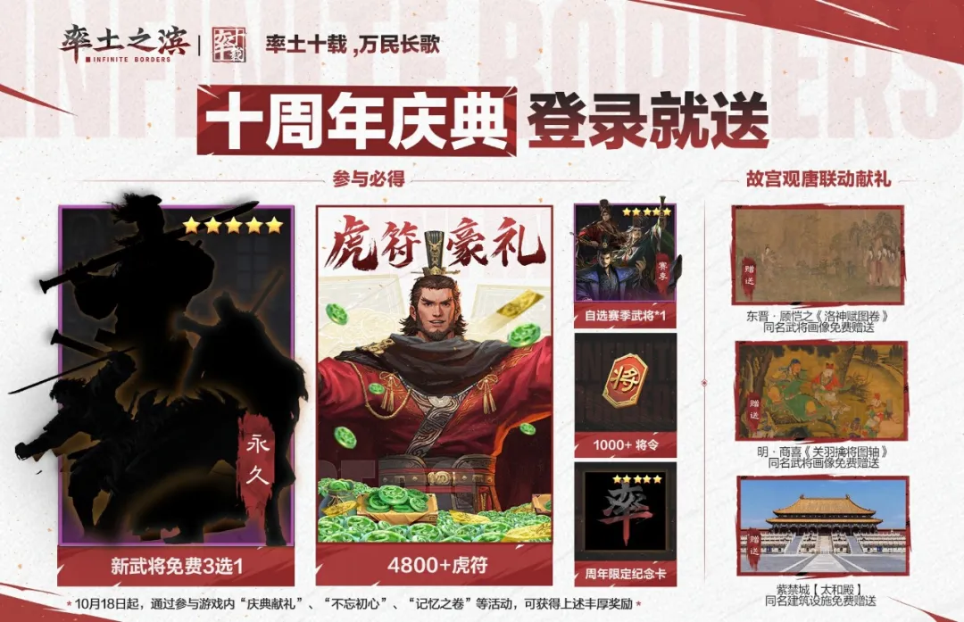 率土十载·庆典重磅更新：率土庆典活动预告（经典服）
