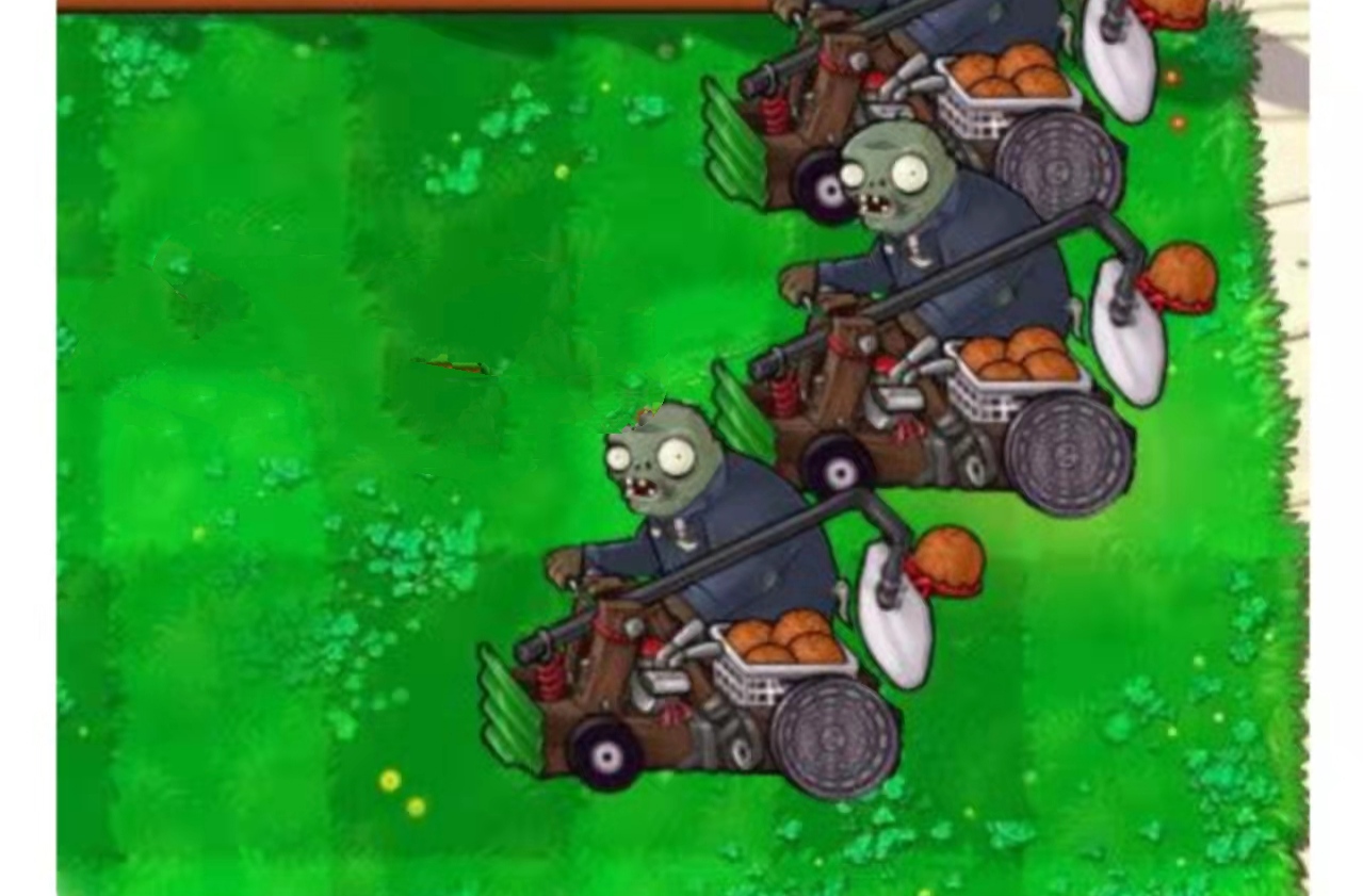 植物大战僵尸2:小推车不是万能的，飞贼投篮难对付