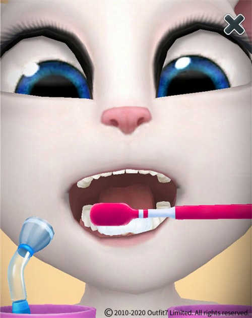 《我的安吉拉2》：如何给安吉拉刷牙，刷牙步骤详解！