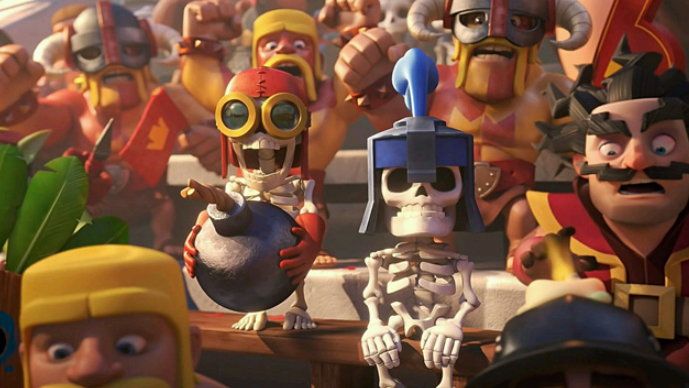 皇室战争：钻机很强势，但是克制它的卡牌还是有的，2费就可以