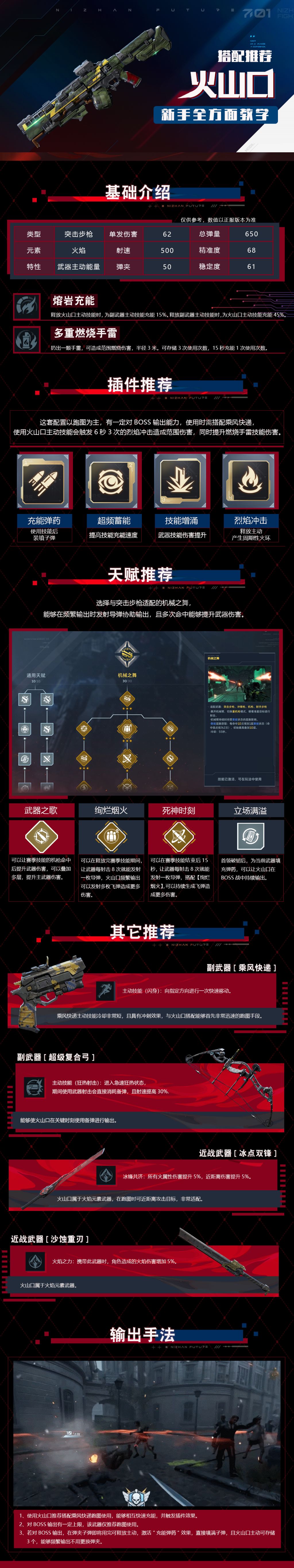 火山口新手全方面教学一图流