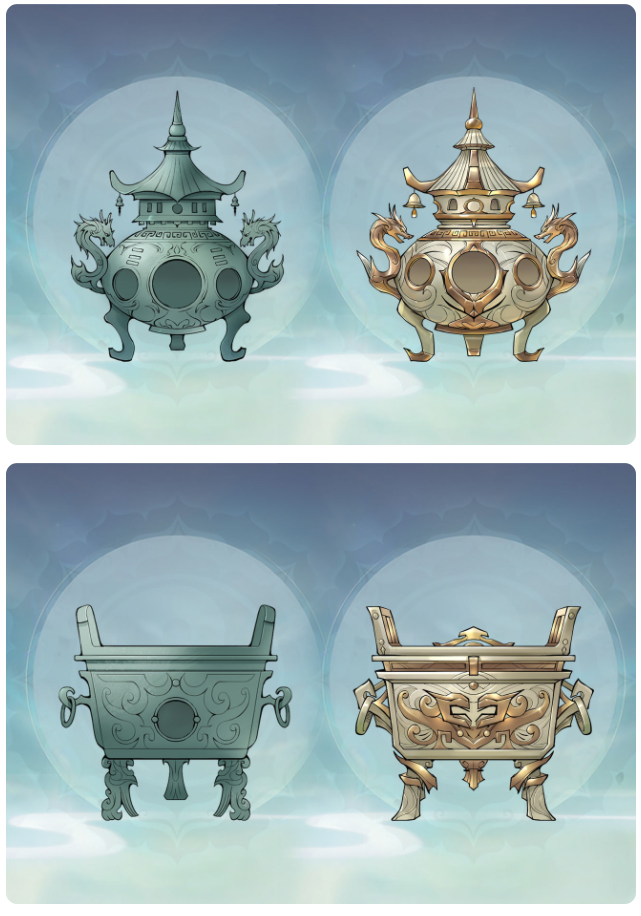 【内容前瞻】游戏道侣,丹炉等美术画风更新及建议收集(内含礼包码)