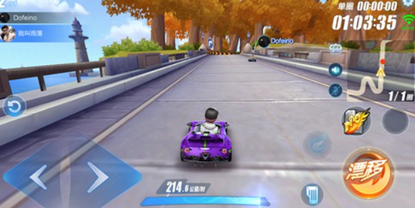 QQ飞车手游：哪里有超车点，哪里就是超车机会