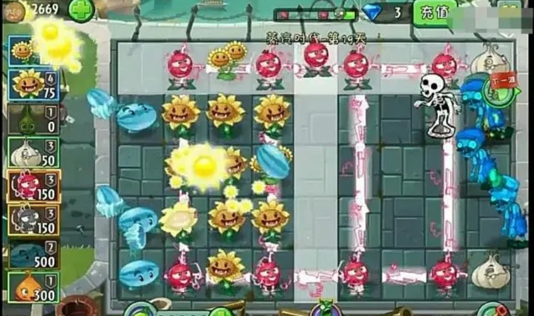 植物大战僵尸2:高颜值系列植物，游戏里的草系植物盘点