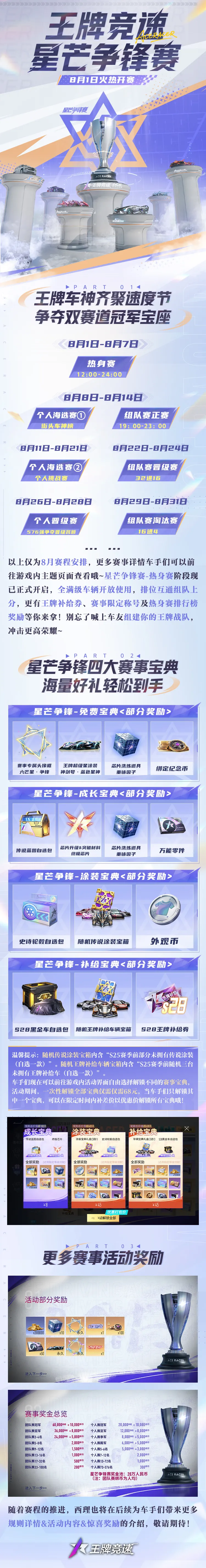 猛攻！星芒争霸赛-热身赛现已正式开启