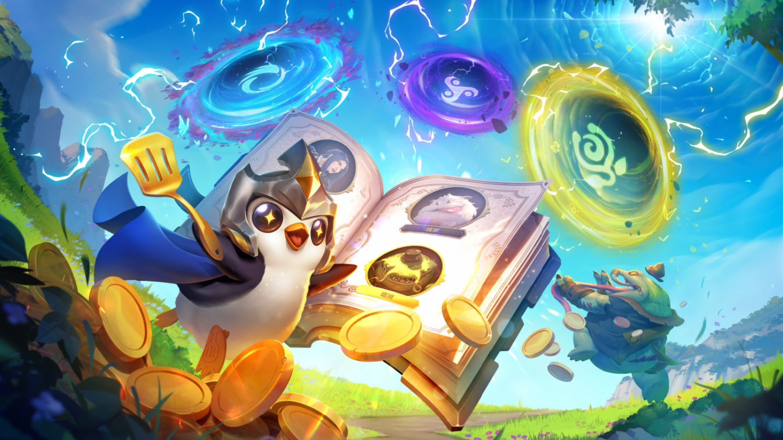 《金铲铲之战》不朽传奇召唤，开荒资源登录就送!